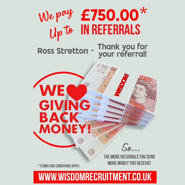 Thank you for your referral Ross! Thank you for your referral Ross!